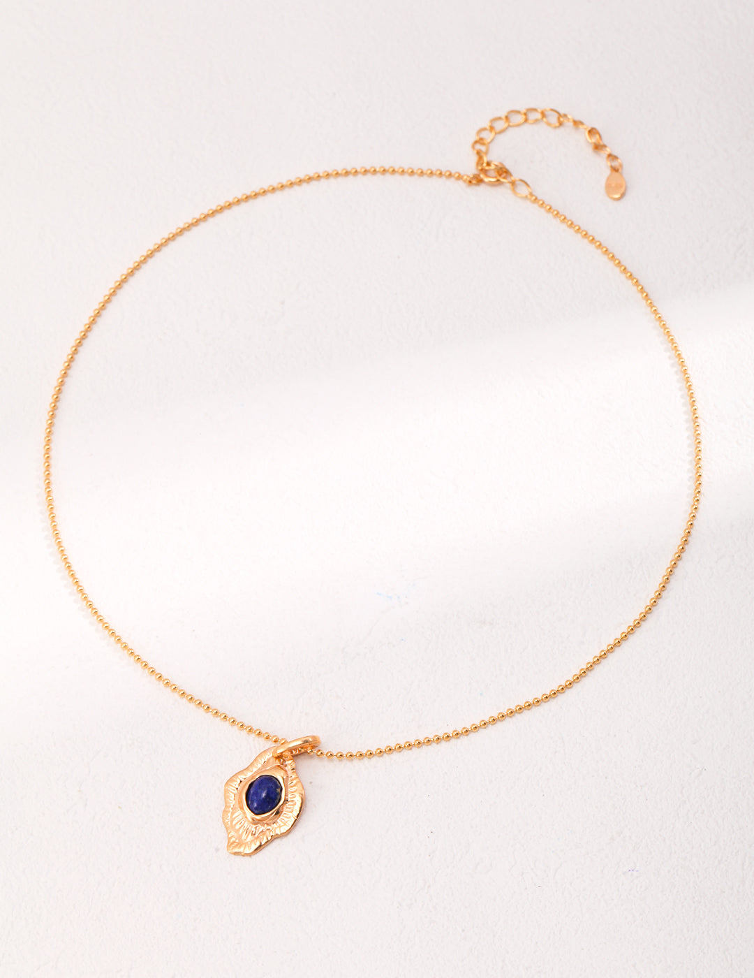 Hand-carved Lapis Lazuli Necklace