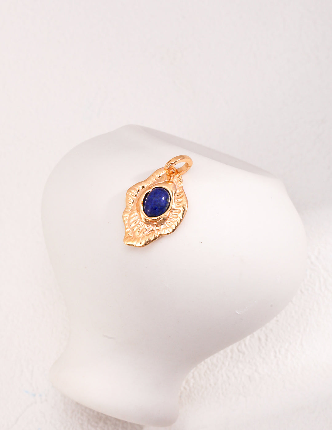 Hand-carved Lapis Lazuli Necklace