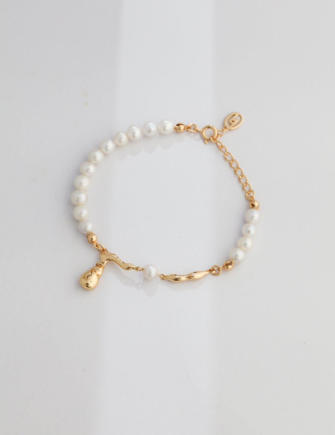 Pure Silver Pearl Bracelet