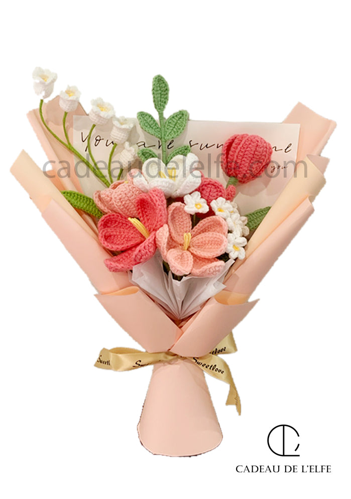 #Crochet Flower bouquet