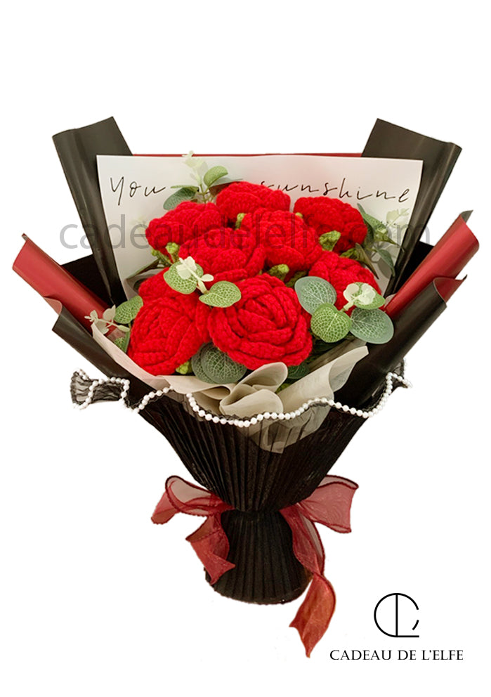 #Crochet Flower bouquet