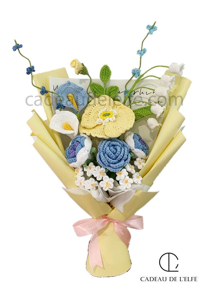 #Crochet Flower bouquet