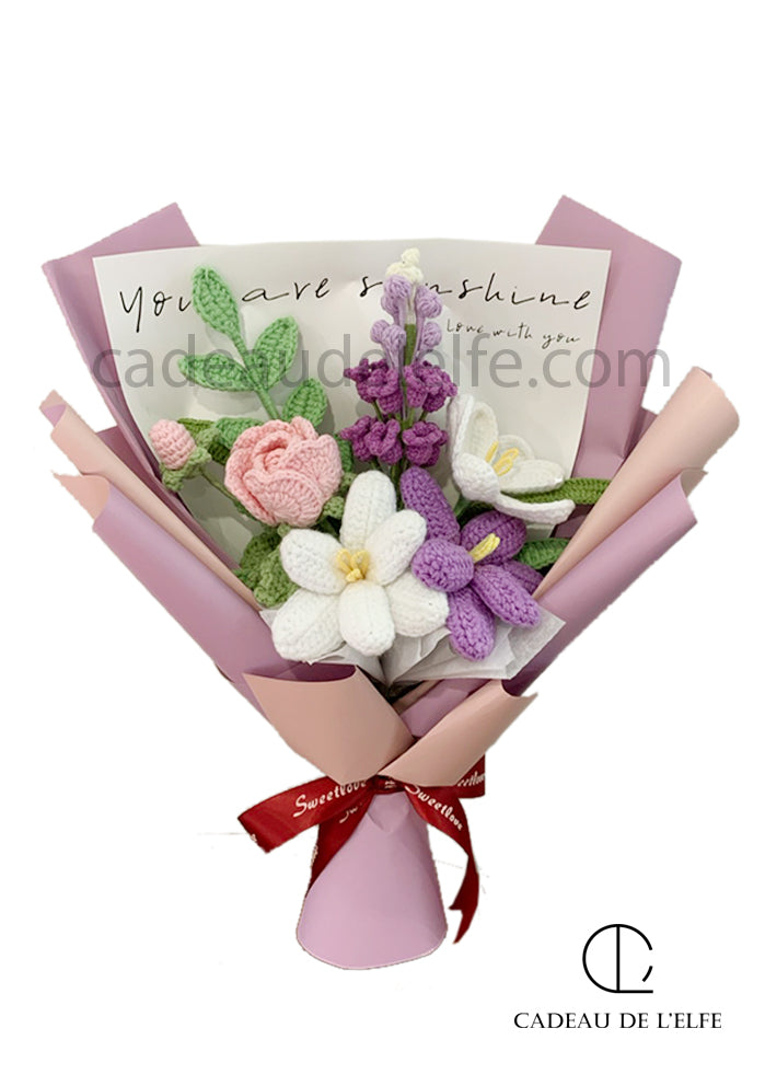 #Crochet Flower bouquet