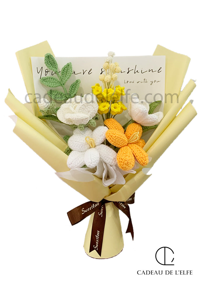 #Crochet Flower bouquet
