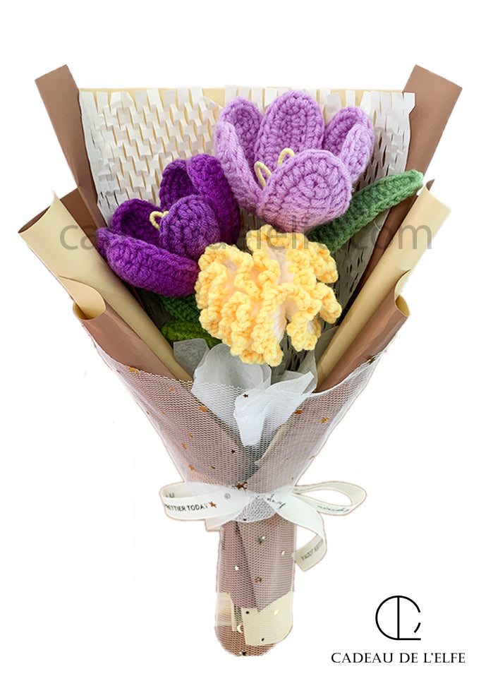 #Small crochet flowers
