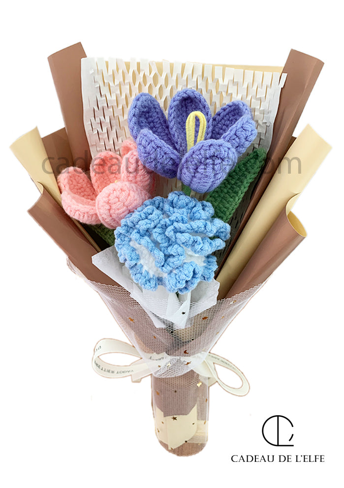 #Small crochet flowers