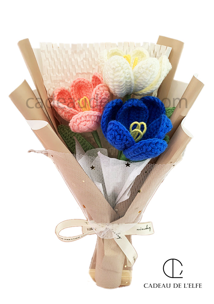 #Small crochet flowers