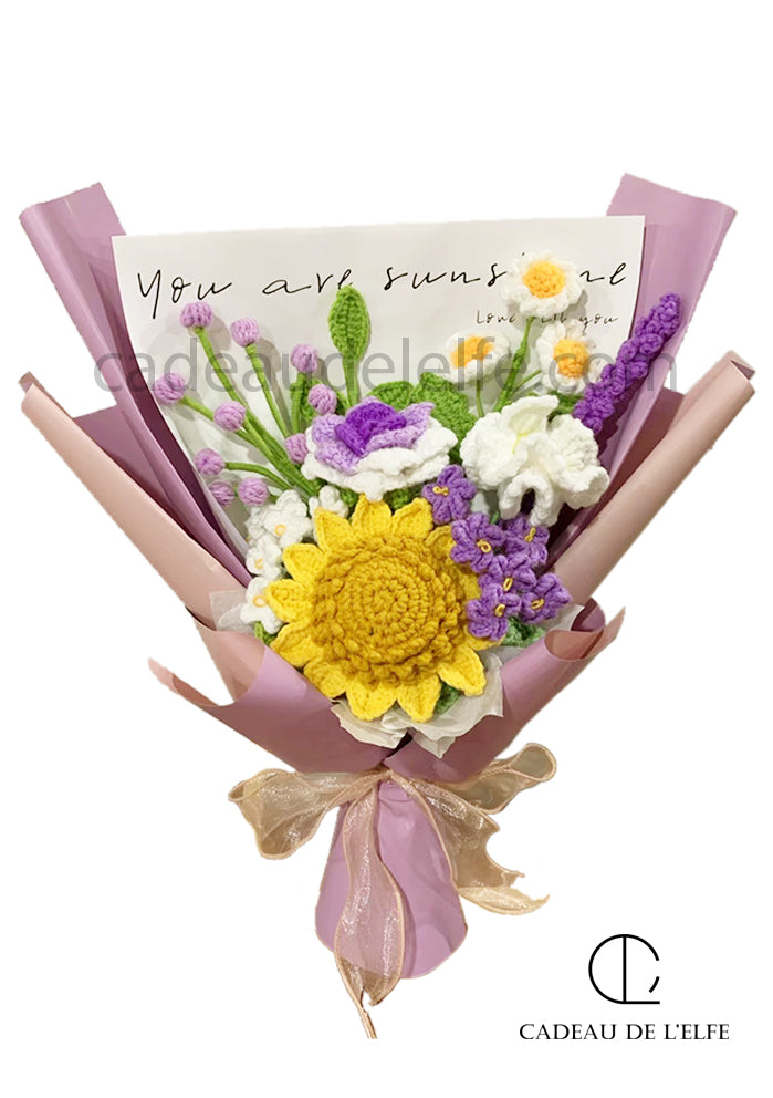 #Crochet Flower bouquet