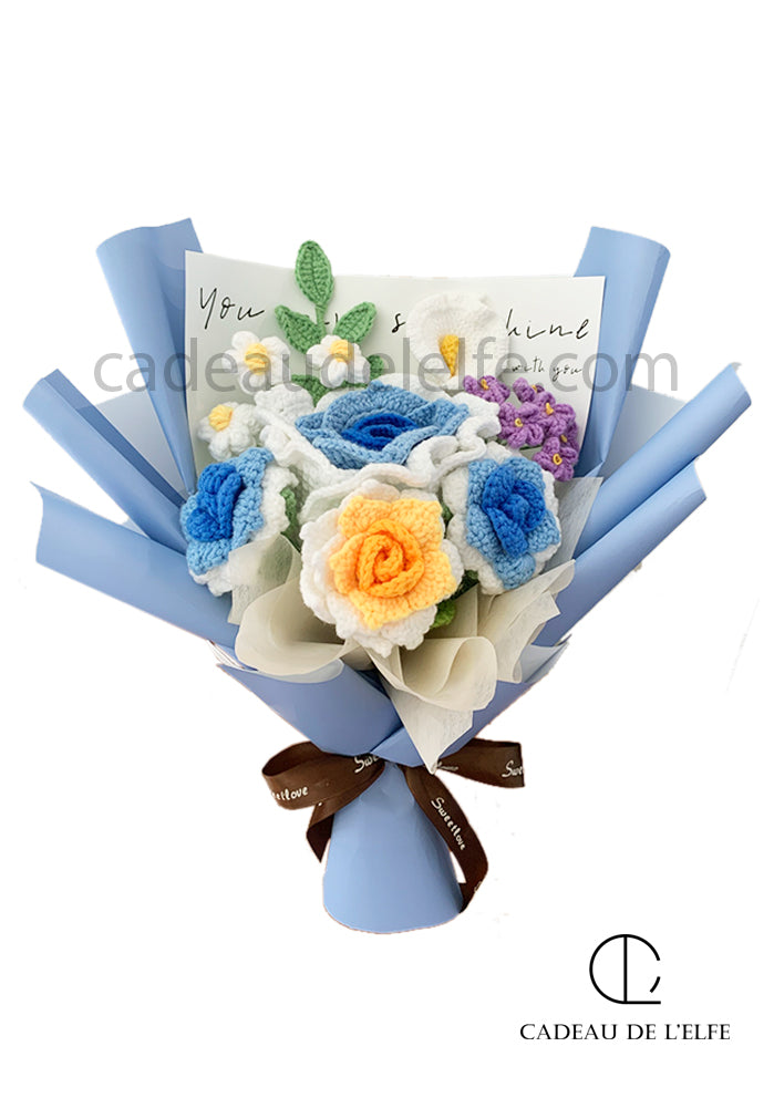 #Crochet Flower bouquet