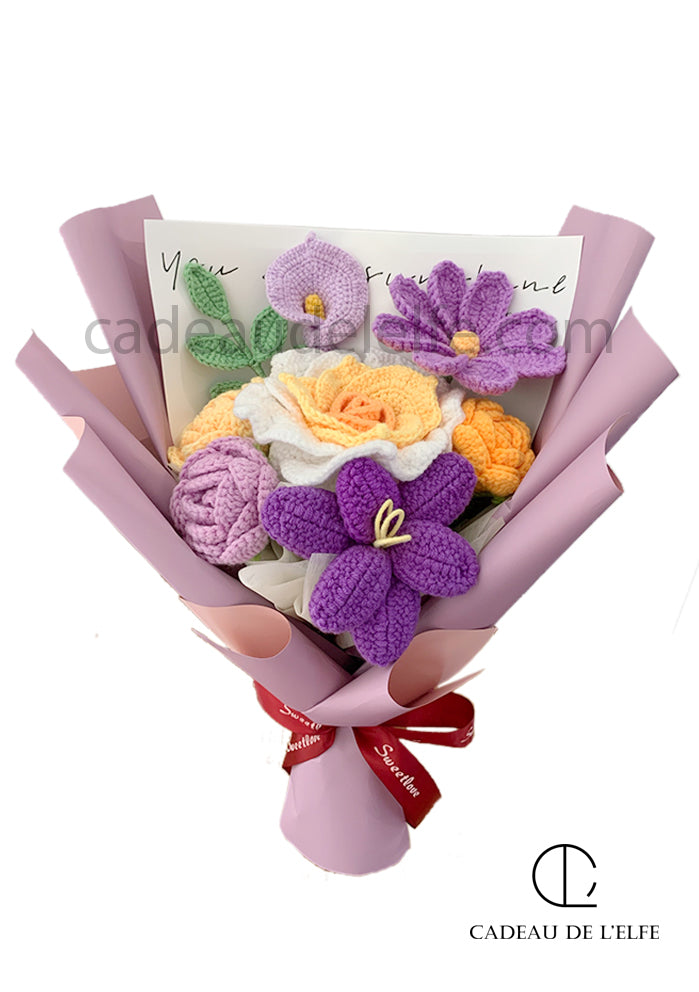 #Crochet Flower bouquet