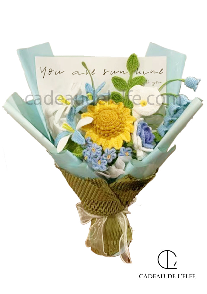 #Crochet Flower bouquet