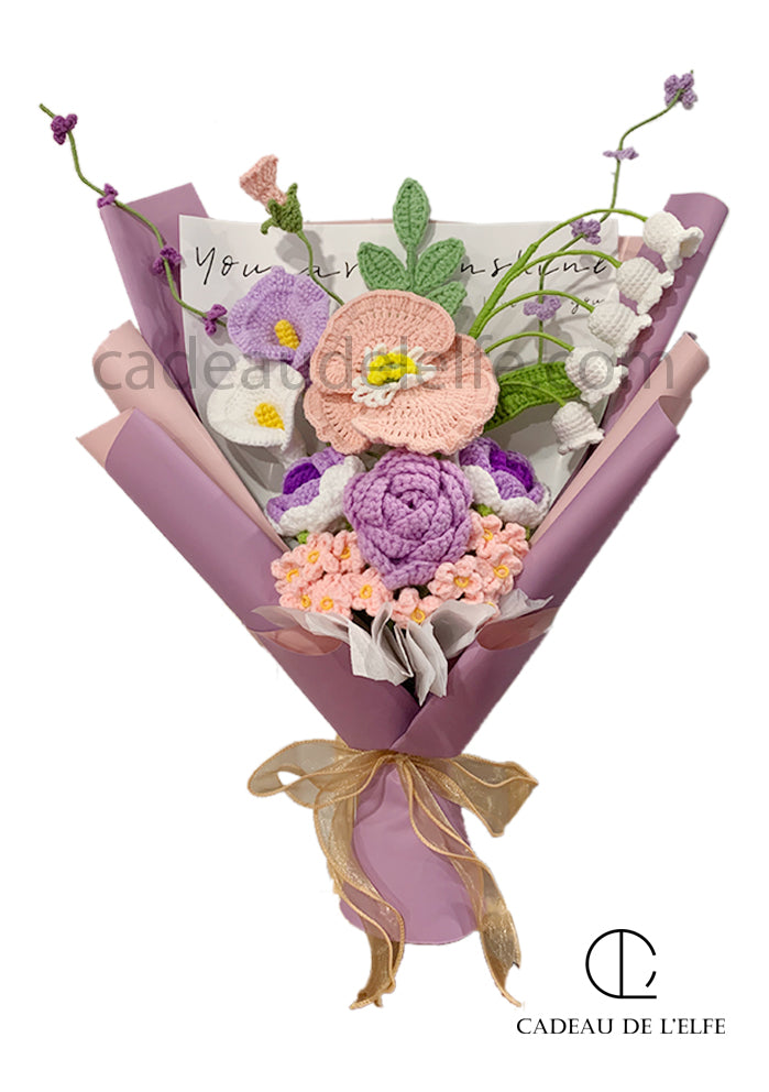 #Crochet Flower bouquet