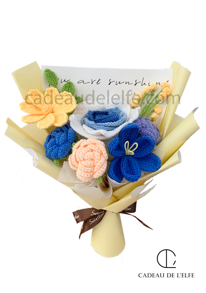 #Crochet Flower bouquet